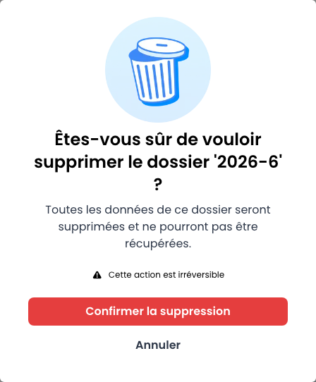 Supprimer le dossier